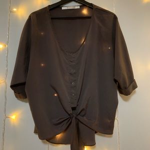 Mendocino Tie-Up Blouse